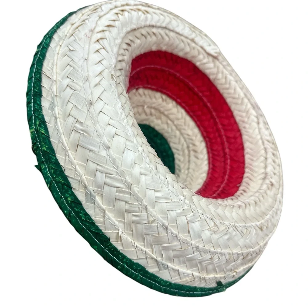 Fiesta Sombrero Party Hats - Red and Green